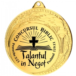 Medalii mari personalizate, Talantul in Negot